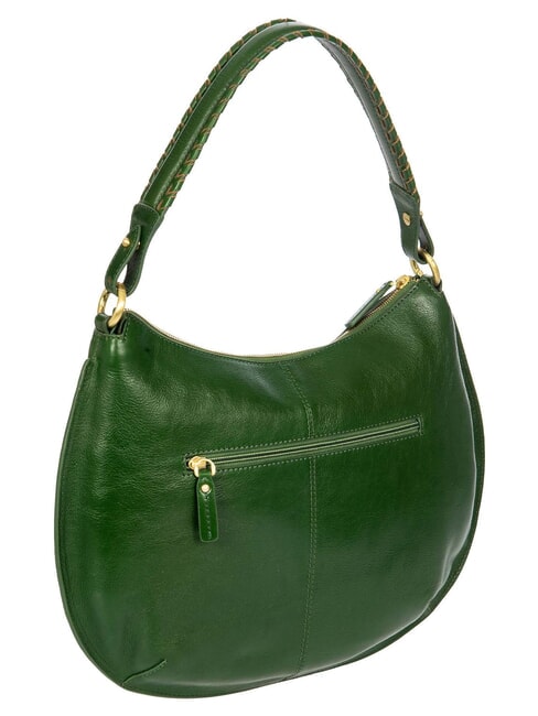 VOLTERRA Bolso de piel con correa para el hombro. Pino - Bolsos Mujer
