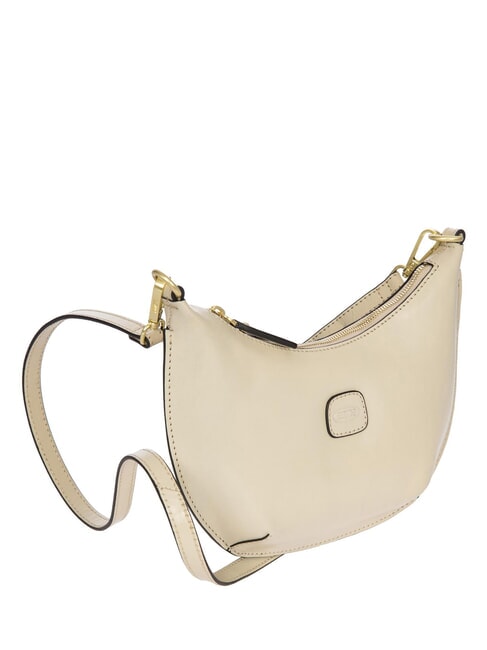 VOLTERRA Bolso de hombro de piel marfil - Bolsos Mujer