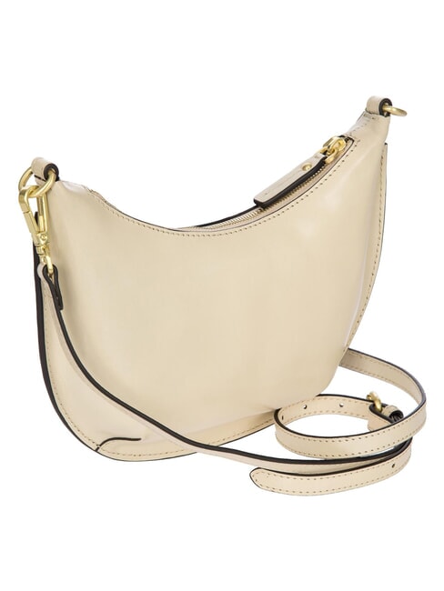VOLTERRA Bolso de hombro de piel marfil - Bolsos Mujer