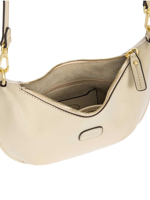 VOLTERRA Bolso de hombro de piel marfil - Bolsos Mujer