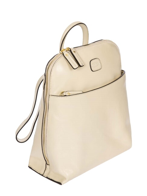 VOLTERRA Mochila de cuero marfil - Bolsos Mujer