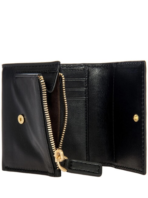 VOLTERRA Cartera peque&ntilde;a de cuero negro - Carteras Mujer