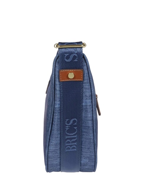 X-COLLECTION Bolso peque&ntilde;o de media luna vaqueros - Bolsos Mujer