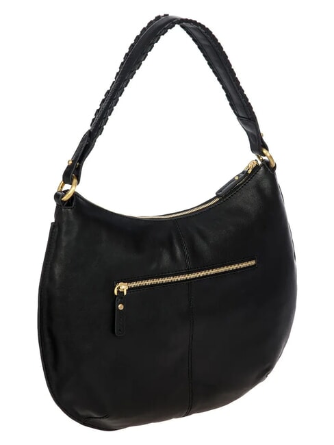 VOLTERRA Bolso de piel con correa para el hombro. negro - Bolsos Mujer