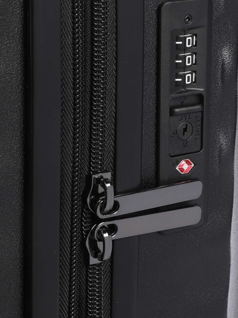 NAUSICAA Carrito de equipaje de mano extensible negro - Equipaje de mano
