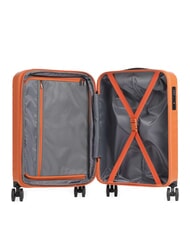 BRIC&rsquo;S NAUSICAA Carrito de equipaje de mano extensible NARANJA - Equipaje de mano - 2