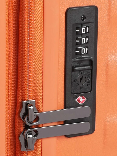 NAUSICAA Carro mediano, expandible NARANJA - Trolley R&iacute;gidos