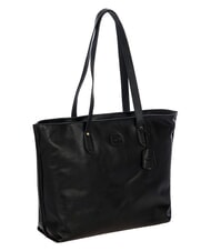 BRIC&rsquo;S VOLTERRA Bolsa de compras de cuero negro - Bolsos Mujer - 2