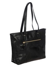 BRIC&rsquo;S VOLTERRA Bolsa de compras de cuero negro - Bolsos Mujer - 3