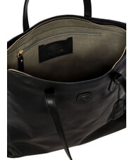 BRIC&rsquo;S VOLTERRA Bolsa de compras de cuero negro - Bolsos Mujer - 4