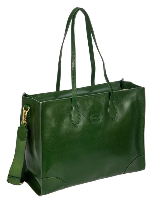 VOLTERRA Bolso de compras de cuero para PC Pino - Bolsos Mujer