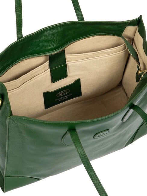 VOLTERRA Bolso de compras de cuero para PC Pino - Bolsos Mujer