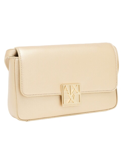 AMY Minibolso de hombro sat&eacute;n dorado claro - Bolsos Mujer