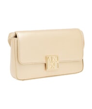 ARMANI EXCHANGE AMY Minibolso de hombro sat&eacute;n dorado claro - Bolsos Mujer - 3