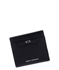 ARMANI EXCHANGE VIVIENNE Cartera compacta de tama&ntilde;o mediano negro - Carteras Mujer - 4