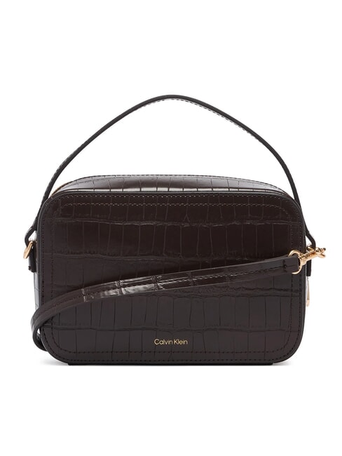CK CROC Minibolso con correa para el hombro plata deliciosa/antigua - Bolsos Mujer