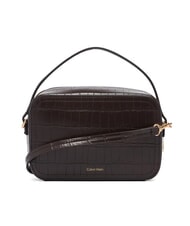 CALVIN KLEIN CK CROC Minibolso con correa para el hombro plata deliciosa/antigua - Bolsos Mujer - 3