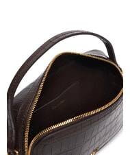 CALVIN KLEIN CK CROC Minibolso con correa para el hombro plata deliciosa/antigua - Bolsos Mujer - 4