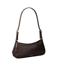 CALVIN KLEIN CK CROC Bolso de hombro plata deliciosa/antigua - Bolsos Mujer - 3