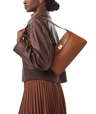 CALVIN KLEIN MIX MEDIA Bolso de hombro ocre natural - Bolsos Mujer - 2