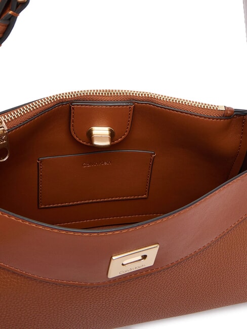 MIX MEDIA Bolso de hombro ocre natural - Bolsos Mujer