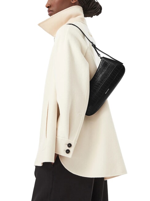 CK CROC Bolso de hombro En negro - Bolsos Mujer