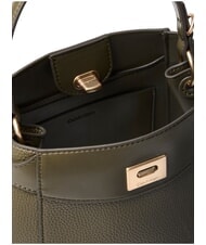 CALVIN KLEIN MIX MEDIA Minibolso con correa para el hombro noche de aceitunas - Bolsos Mujer - 4