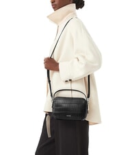 CALVIN KLEIN CK CROC Minibolso con correa para el hombro En negro - Bolsos Mujer - 2