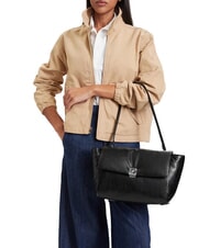 CALVIN KLEIN EMBLEM HW Bolsa de la compra En negro - Bolsos Mujer - 2