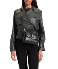 CALVIN KLEIN EMBLEM HW Minibolso con correa para el hombro En negro - Bolsos Mujer - 2