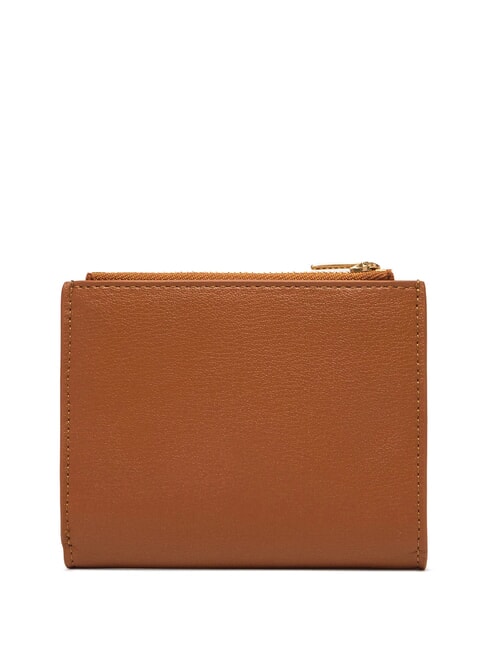 EMBOSSED LOGO Cartera peque&ntilde;a ocre natural - Carteras Mujer