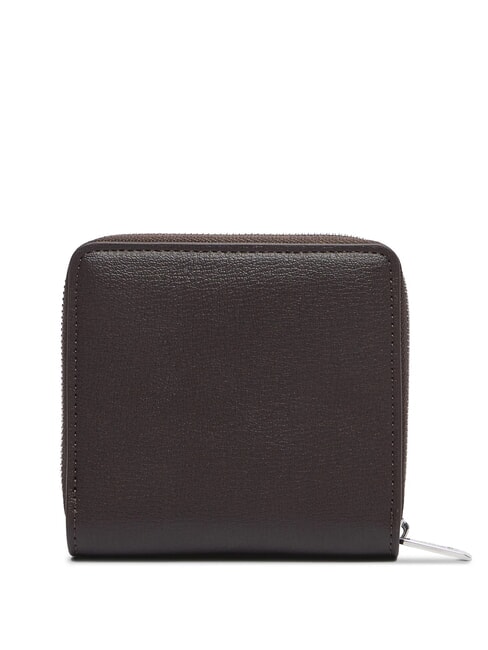EMBOSSED LOGO Cartera peque&ntilde;a con cremallera plata deliciosa/antigua - Carteras Mujer