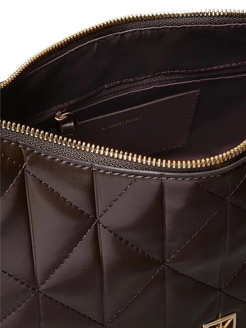 QUILTED SMALL Bolso de hombro plata deliciosa/antigua - Bolsos Mujer