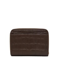 CALVIN KLEIN CK CROC Cartera peque&ntilde;a de cuero plata deliciosa/antigua - Carteras Mujer - 4