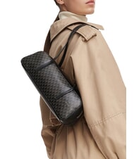 CALVIN KLEIN EMBLEM AOP Bolso de hombro aop negro - Bolsos Mujer - 2