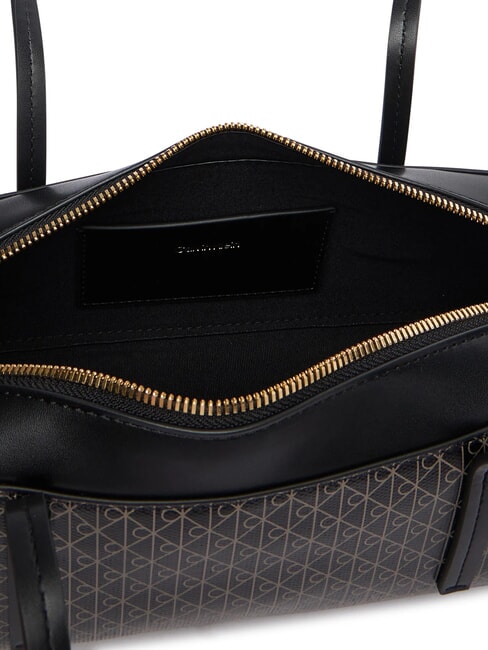 EMBLEM AOP Bolso de hombro aop negro - Bolsos Mujer