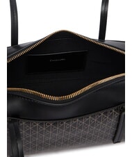 CALVIN KLEIN EMBLEM AOP Bolso de hombro aop negro - Bolsos Mujer - 4