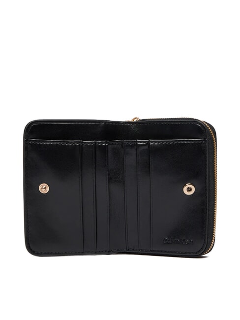 CK CROC Cartera peque&ntilde;a de cuero En negro - Carteras Mujer