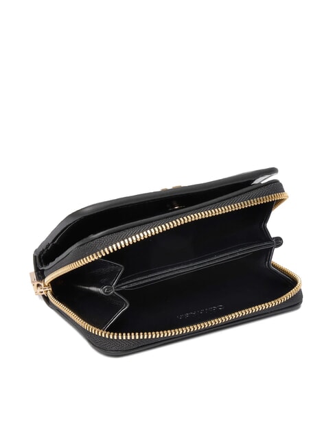 CK CROC Cartera peque&ntilde;a de cuero En negro - Carteras Mujer