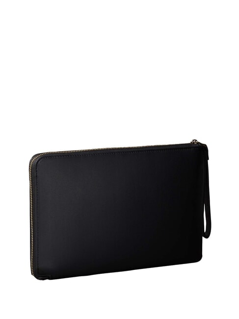BOLD CK SUEDE Bolsa necesaria En negro - Carteras de mano & Neceser