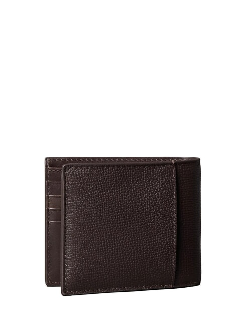 PREMIUM LEATHER Cartera de cuero ck marr&oacute;n oscuro - Carteras Hombre