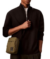 CALVIN KLEIN UTILITY EMBLEM Bolso de hombro noche de aceitunas - Bandoleras Hombre - 4