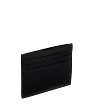 CALVIN KLEIN PREMIUM LEATHER Tarjetero plano de cuero En negro - Carteras Hombre - 2