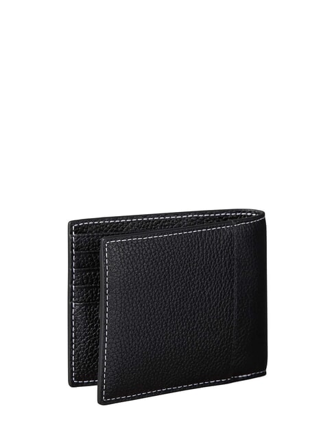 BOLD PEBBLE Cartera de cuero En negro - Carteras Hombre