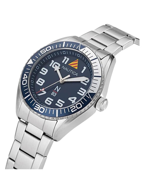 N83 FINN WORLD Reloj multifunci&oacute;n azul y plata - Relojes