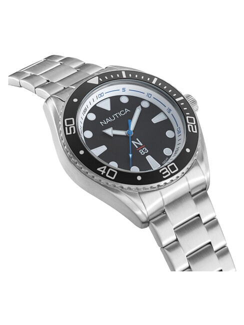 N83 FINN WORLD DIVER Reloj de cuarzo acero-negro - Relojes