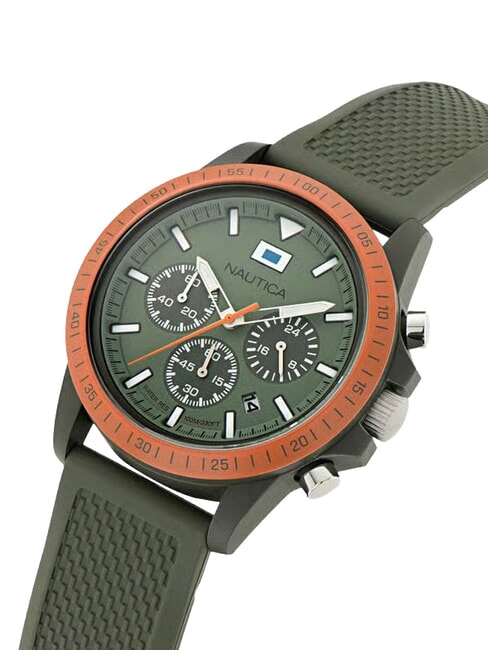 ONE ECO CRONO Reloj multifunci&oacute;n gris y verde - Relojes