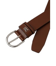 TOMMY HILFIGER ESSENTIAL EFFORTLESS Cintur&oacute;n de cuero co&ntilde;ac de invierno - Cinturones - 2