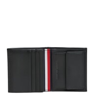 TOMMY HILFIGER TH CORP Cartera vertical de cuero negro - Carteras Hombre - 2