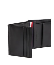 TOMMY HILFIGER TH CORP Cartera vertical de cuero negro - Carteras Hombre - 3